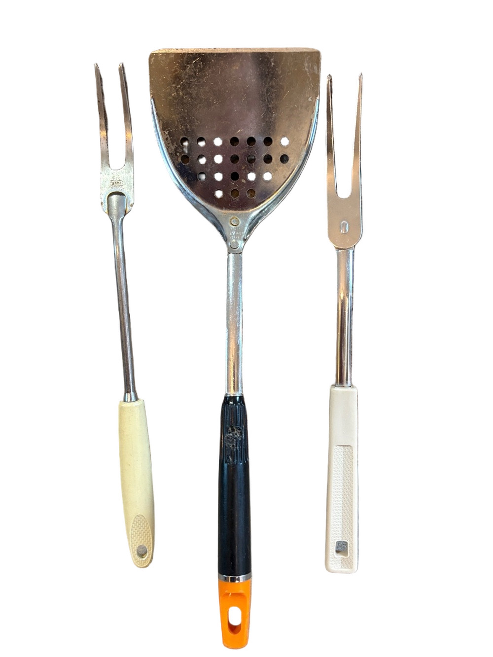 Top Drawer, Koco, and Ekco vintage serving pieces